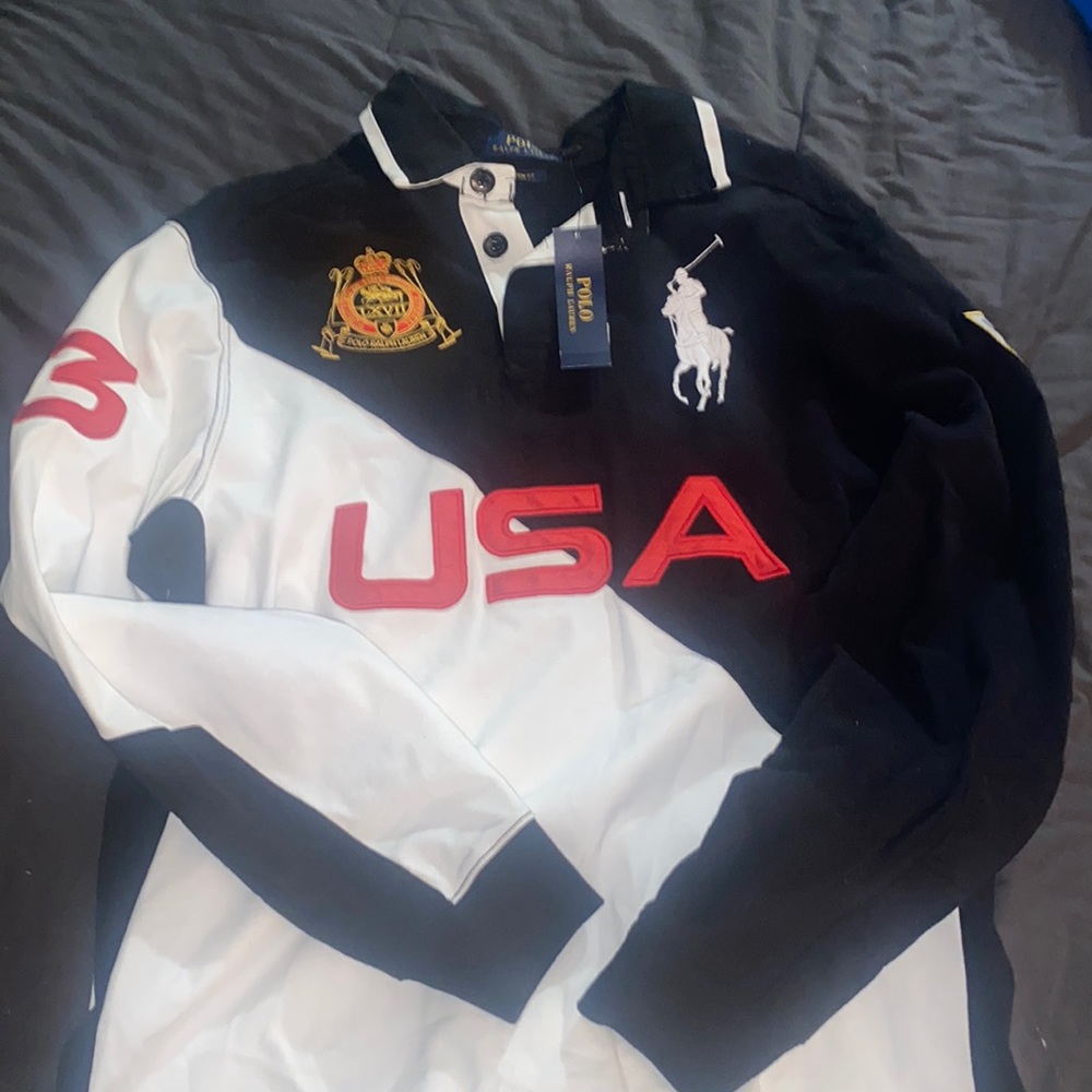 Men’s Long Sleeve Polo Shirt